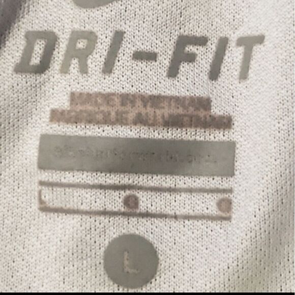 L NIKE DRI-FIT TEMPO PURPLE YELLOW SHORTS W/ PANTY LINER large - Picture 4 of 6